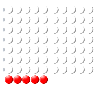 Beads quantitative picture 75 clipart