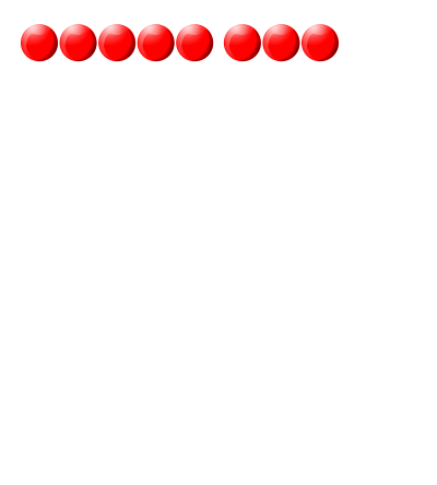 Beads quantitative picture 8 clipart