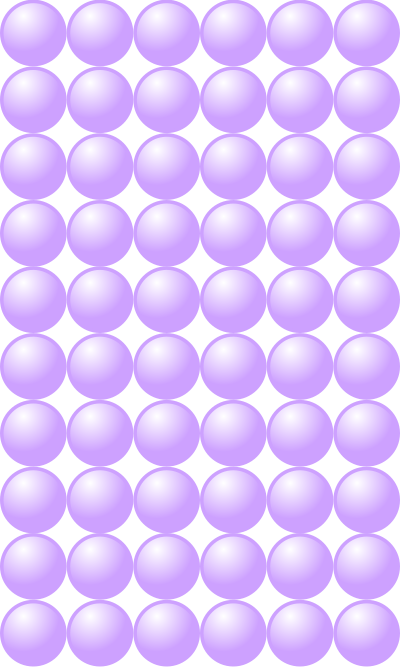 Beads quantitative picture for multiplication 10x6 clipart