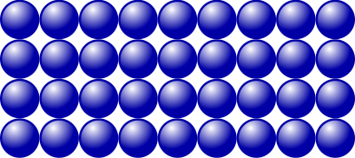 Beads quantitative picture for multiplication 4x9 clipart