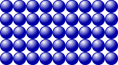 Beads quantitative picture for multiplication 5x9 clipart