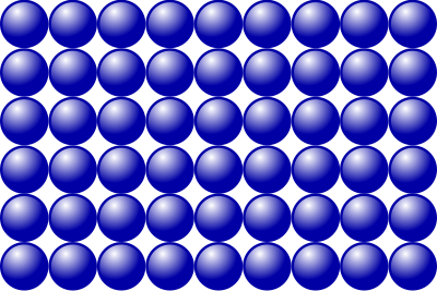 Beads quantitative picture for multiplication 6x9 clipart