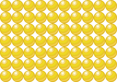 Beads quantitative picture for multiplication 7x10 clipart