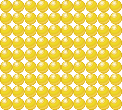 Beads quantitative picture for multiplication 9x10 clipart