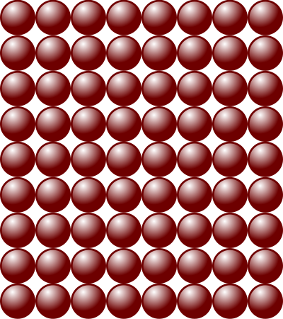Beads quantitative picture for multiplication 9x8 clipart