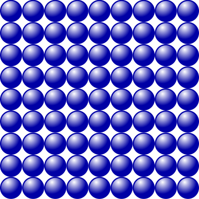 Beads quantitative picture for multiplication 9x9 clipart