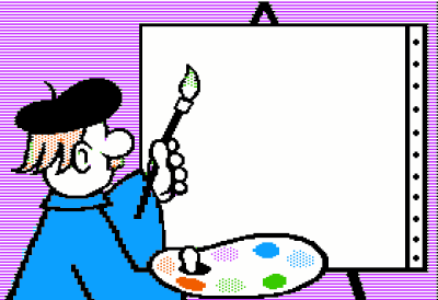 Beagle Screens - Artist clipart