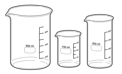 Beakers clipart