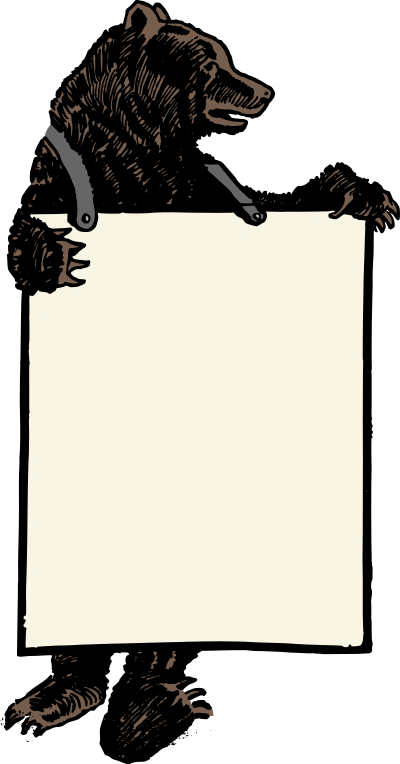 Bear Frame - Colour Remix clipart