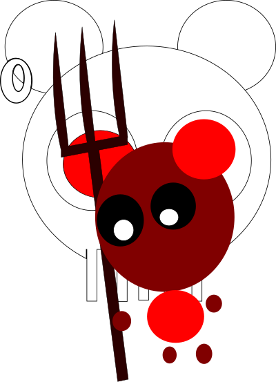 Bear halloween clipart