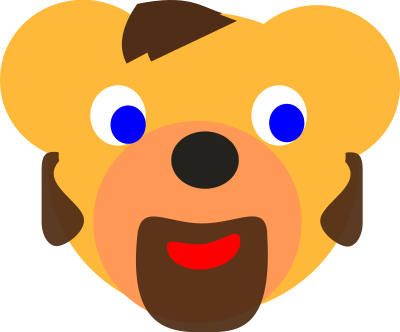 Bear Head clipart