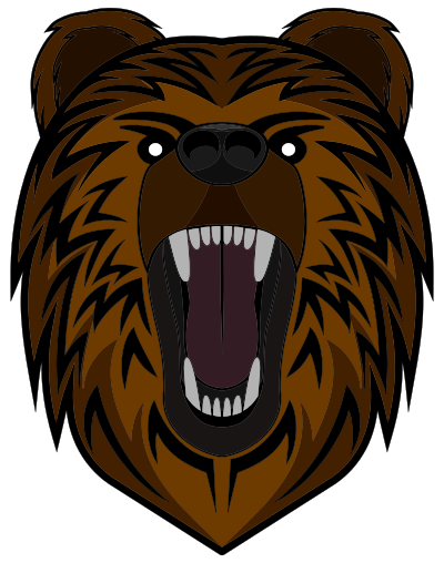 Bear Illustrated clipart