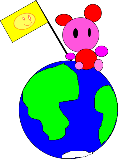 Bear planet clipart