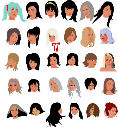 Beauties by Rones - full pack clipart