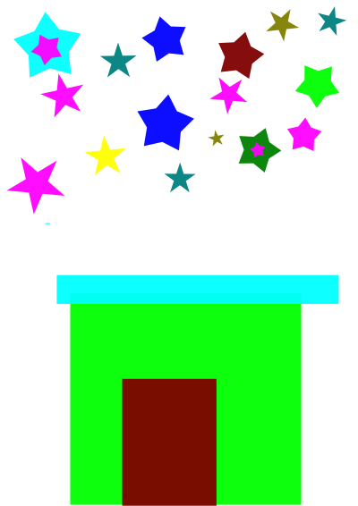 Beautiful home clipart