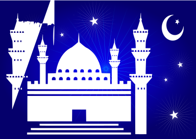 Beautiful Mosque clipart