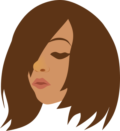 Beauty No 25 EmoGirl clipart