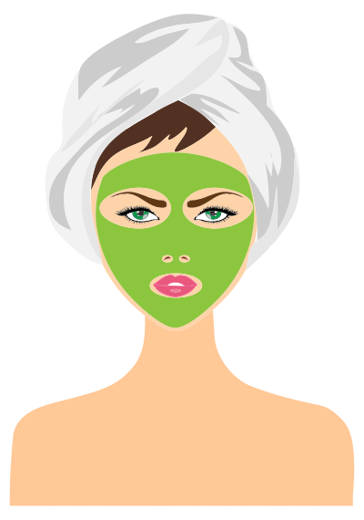 Beauty Treatment Woman clipart
