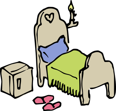 Bedroom clipart