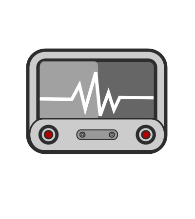 Bedside Monitor clipart