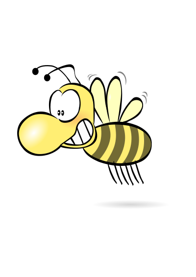 Bee1 mimooh 01 clipart