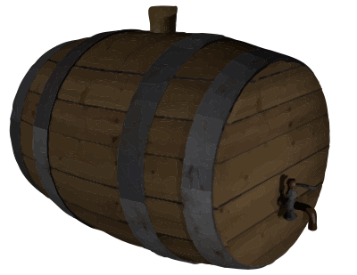Beer barrel clipart
