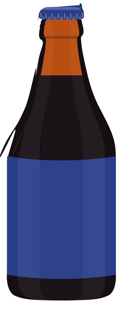 Beer bottle clipart