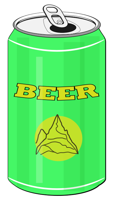 Beer Can clipart