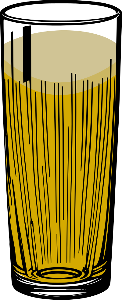 Beer Glass - Full clipart
