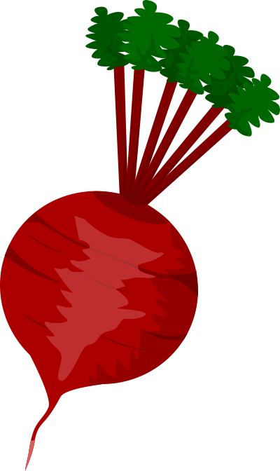 Beet (extra shadows) clipart