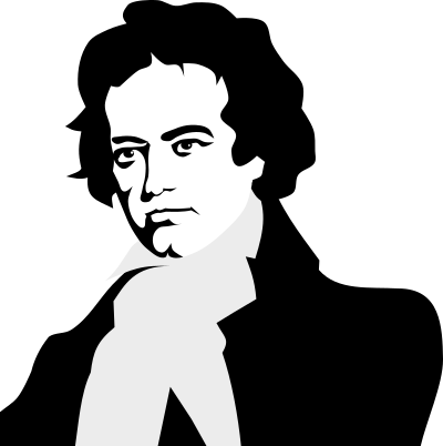 Beethoven clipart