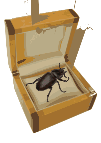 Beetle in a Box clipart