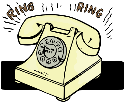Beige Phone clipart