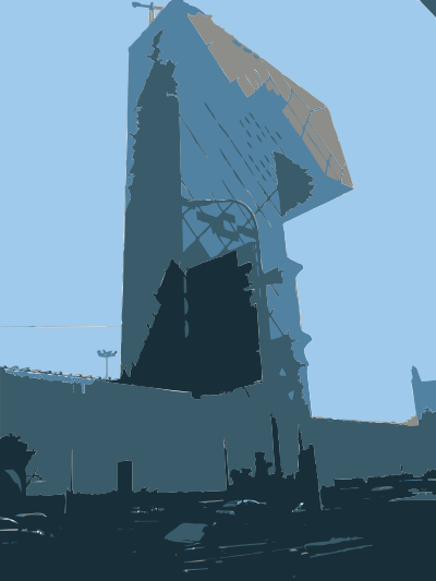 Beijing CCTV Tower by Rem Koolhaus clipart
