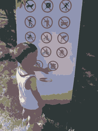 Beijing Prohibition Sign (China Bassel Trip 2010) clipart