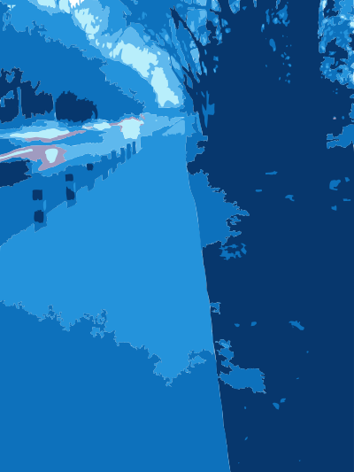 Beijing Road to Caochangdi in Fall clipart