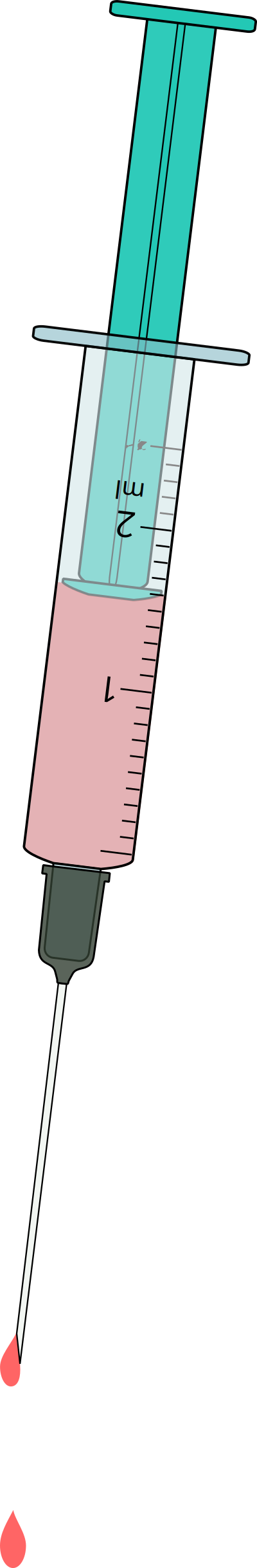 Beispiel-Spritze clipart