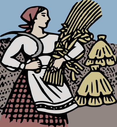 Belarus Farmer Colour clipart