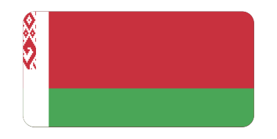 Belarus flag (bevelled) clipart