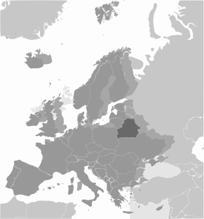 Belarus location clipart