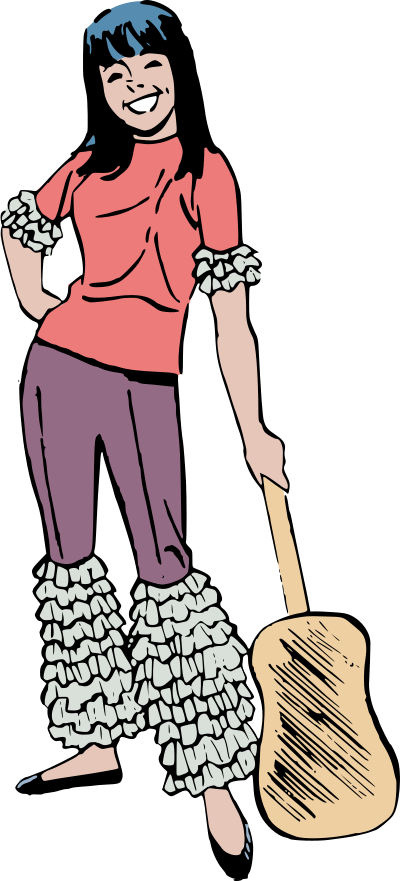 Bell bottoms clipart