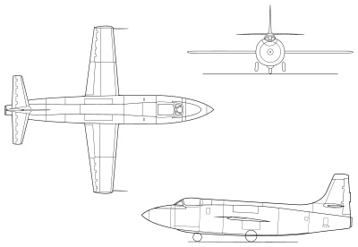 Bell X1A Line Art clipart