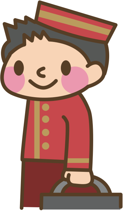 Bellboy clipart