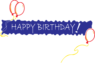 Birthday Banner 5 clipart