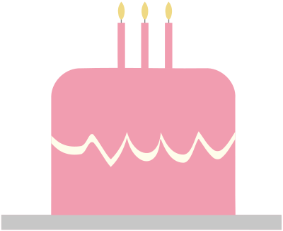 Birthday cake clipart