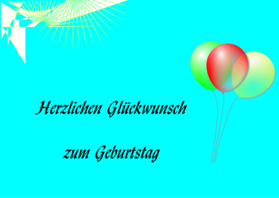 Birthday card clipart