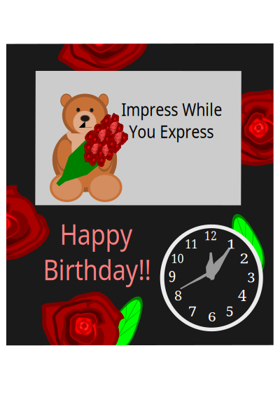 Birthday Wishes!! clipart