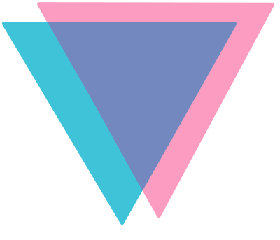 Bisexual biangles triangles symbol clipart