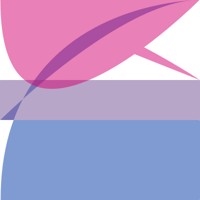 Bisexual pride flag filter overlay clipart