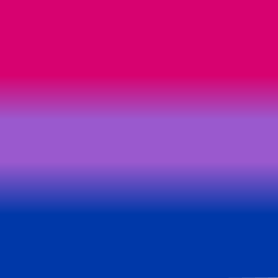 Bisexual pride flag gradient wavy colors clipart